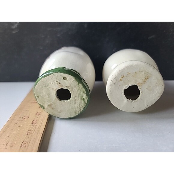 Egg Head Salt And Pepper Shakers Vintage, READ - Picture 8 of 10